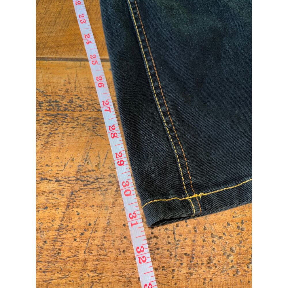 Womens SouthPole Black Denim Bootcut Vintage Y2K Style Jeans Size 9 - Picture 9 of 13